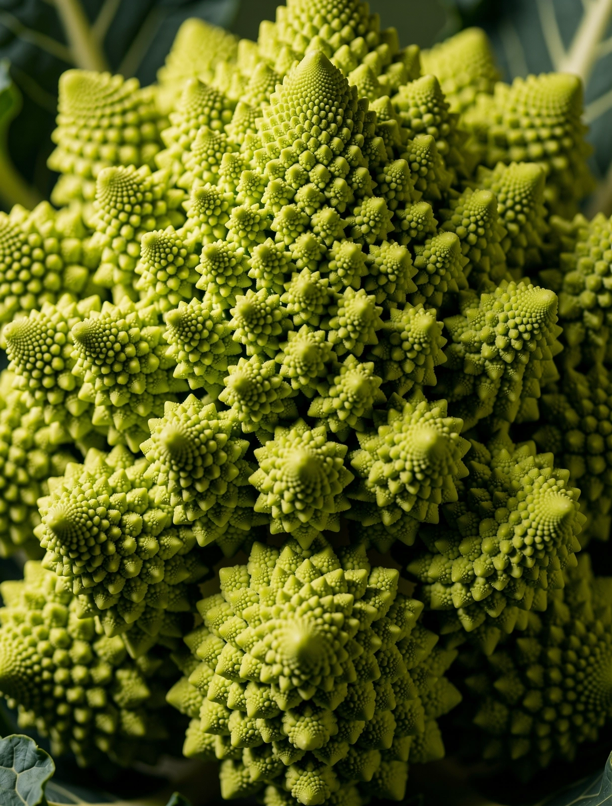 Estructura natural de un vegetal